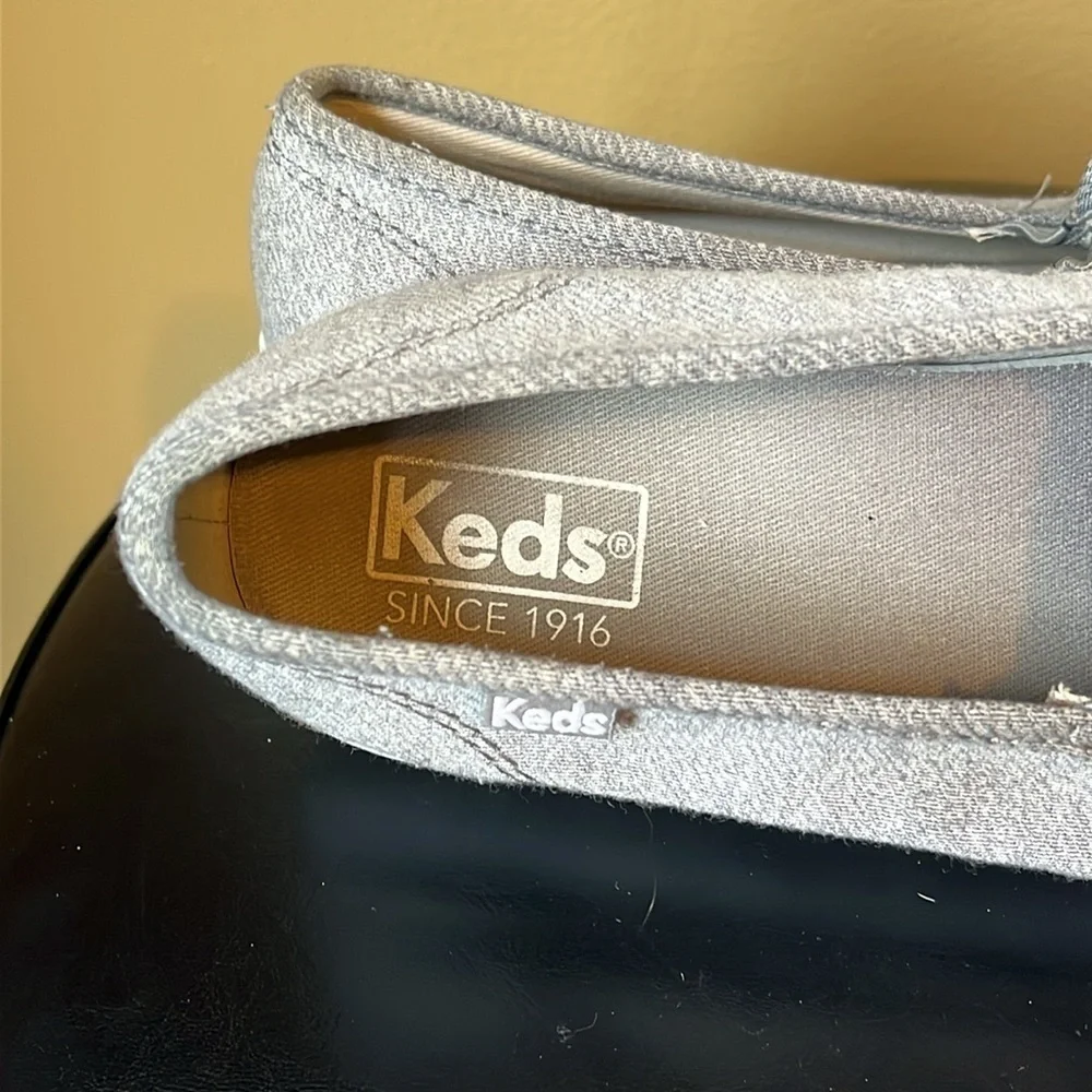 Keds Double Decker Slip-On Sneaker - Women's 8.5 Gray